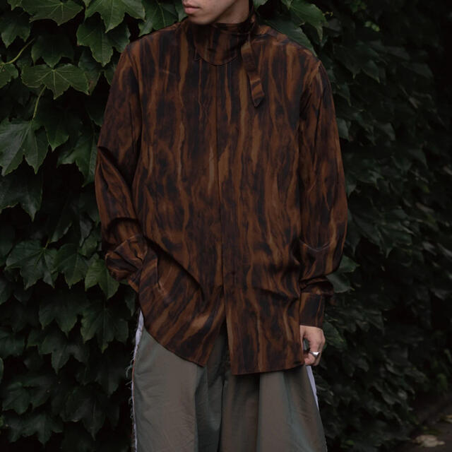 9/11限定価格 21aw MASU FUR PRINT SILK SHIRTの通販 by ペニー｜ラクマ