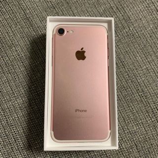 アイフォーン(iPhone)のiPhone7 32GB ローズゴールド　本体(スマートフォン本体)