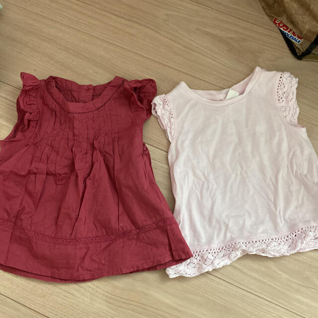 babyGAP(ベビーギャップ)のトップスセット キッズ/ベビー/マタニティのキッズ服女の子用(90cm~)(Tシャツ/カットソー)の商品写真