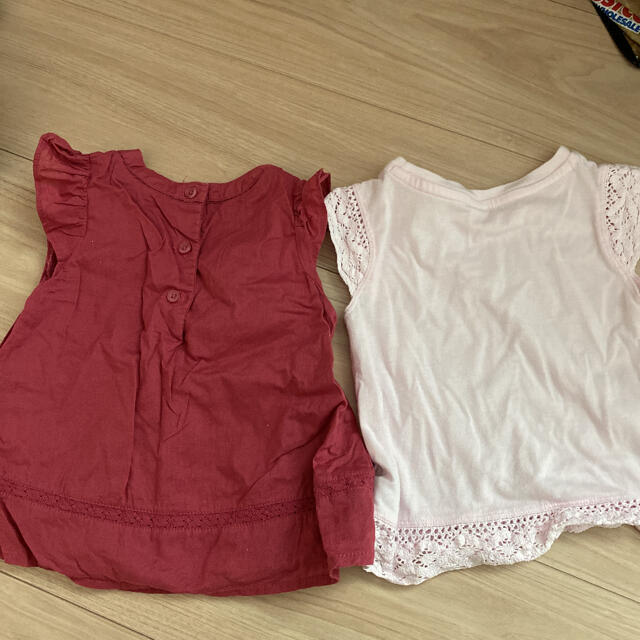 babyGAP(ベビーギャップ)のトップスセット キッズ/ベビー/マタニティのキッズ服女の子用(90cm~)(Tシャツ/カットソー)の商品写真