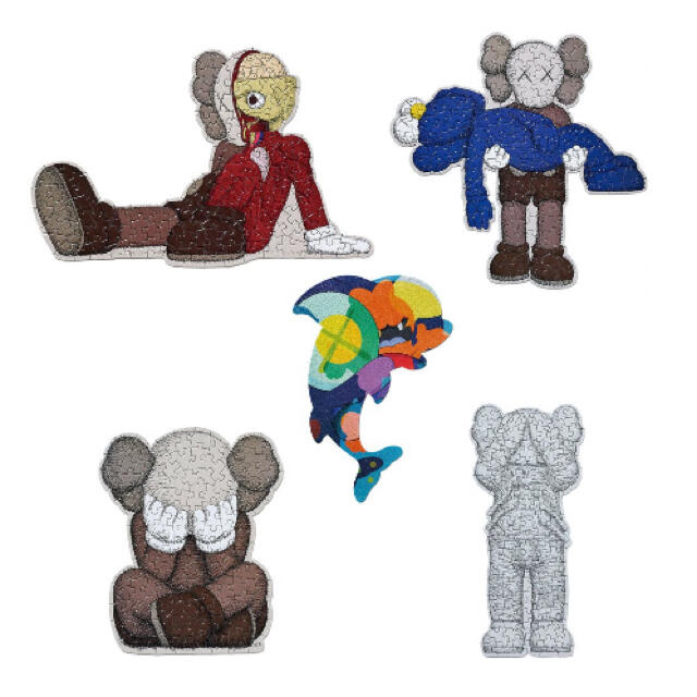 Kaws Tokyo first 会場限定パズル5点セット