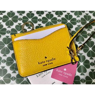 ケイトスペードニューヨーク(kate spade new york)の【kate spade】☆leila カードIDケース レア☆(名刺入れ/定期入れ)