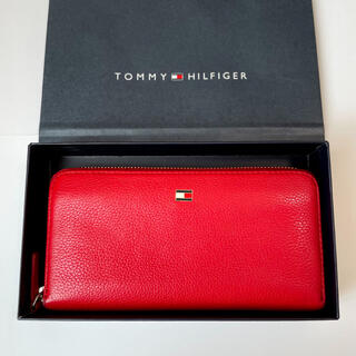 トミーヒルフィガー 財布(レディース)（レッド/赤色系）の通販 16点 