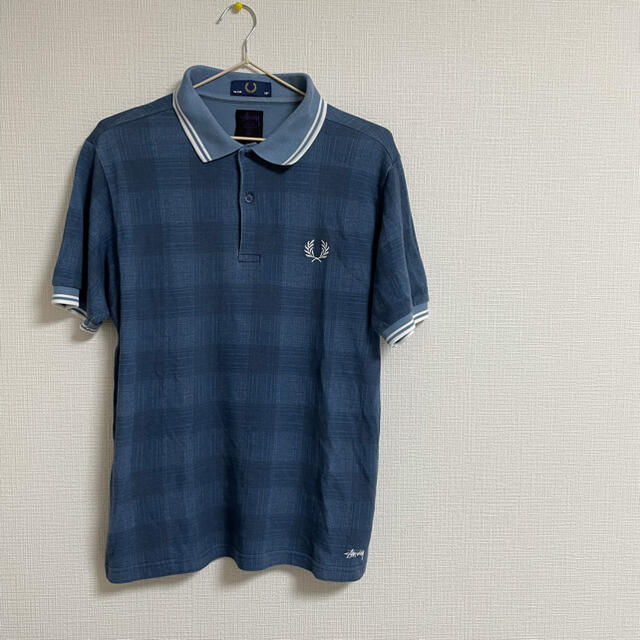 STUSSY(ステューシー)のFRED PERRY  x STUSSYコラボ　ステューシー  フレッドペリー メンズのトップス(ポロシャツ)の商品写真