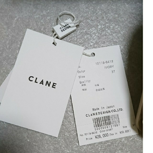 新品 CLANE メッシュフラットシューズ