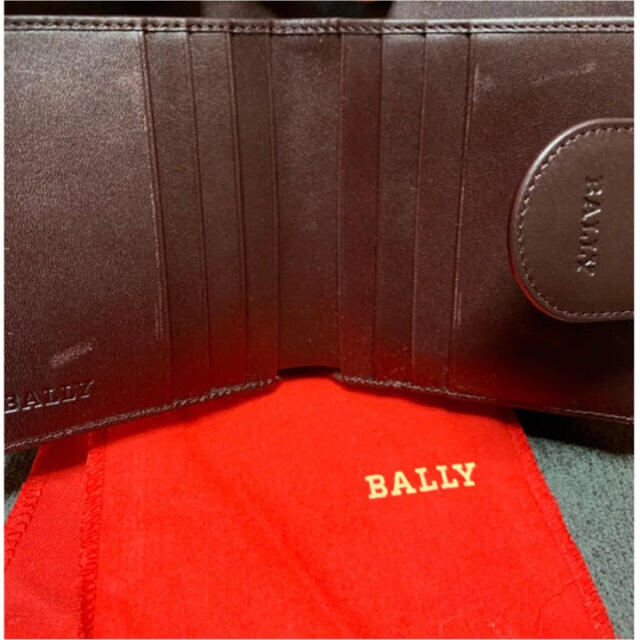 Bally(バリー)のバリー　BALLY 財布　二つ折り　ロゴ　折りたたみ レディースのファッション小物(財布)の商品写真