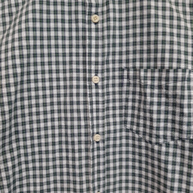 Pledge(プレッジ)のpledge プレッジ　チェックシャツ　細身　48 カジュアル　古着 メンズのトップス(シャツ)の商品写真