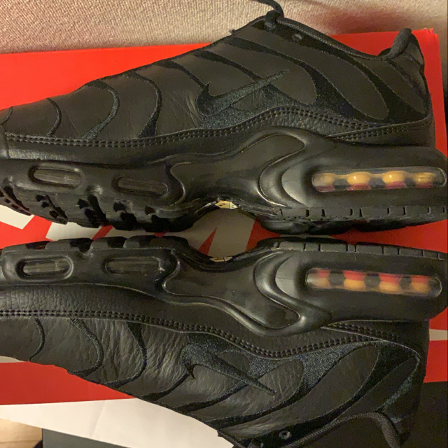 NIKE(ナイキ)のNIKE AIR MAX PLUS BLACK 28センチ　トリプルブラック メンズの靴/シューズ(スニーカー)の商品写真