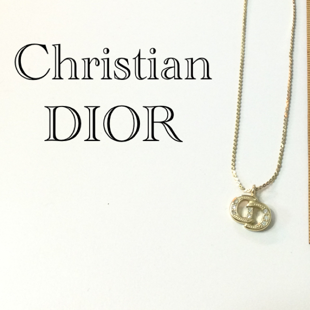 Christian Dior キラキラネックレス