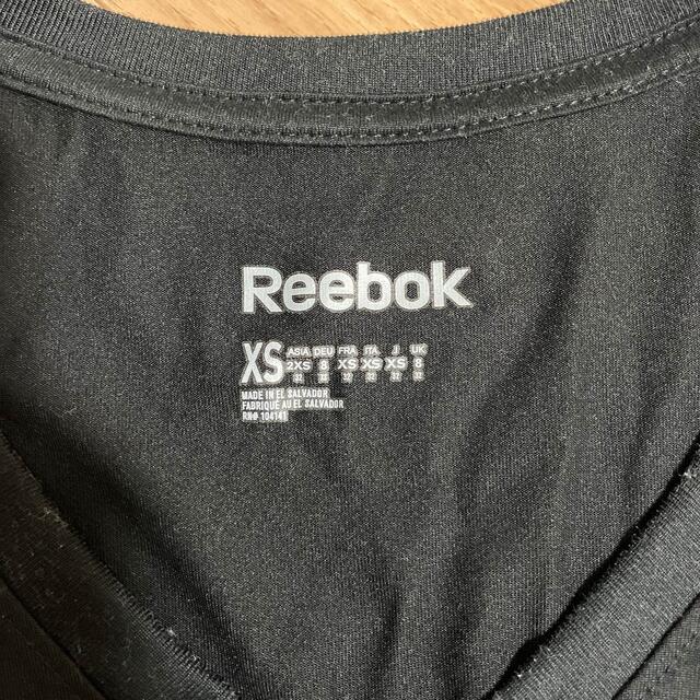 Reebok(リーボック)のReebok レディース　Tシャツ　XS レディースのトップス(Tシャツ(半袖/袖なし))の商品写真