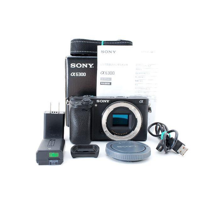 【美品】ソニー SONY α6300 　《ショット数1932回》