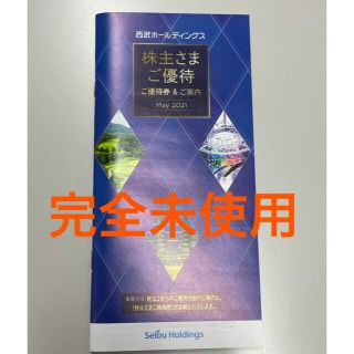 西武ホールディングス　完全未使用　1,000株分　株主優待　西武　ライオンズ(その他)