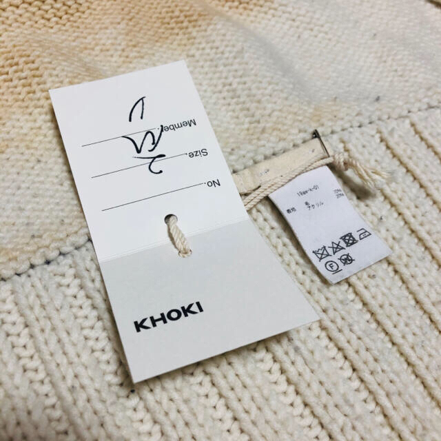 名作、超希少〉19aw khoki Decadance Gauge Knit - ニット/セーター