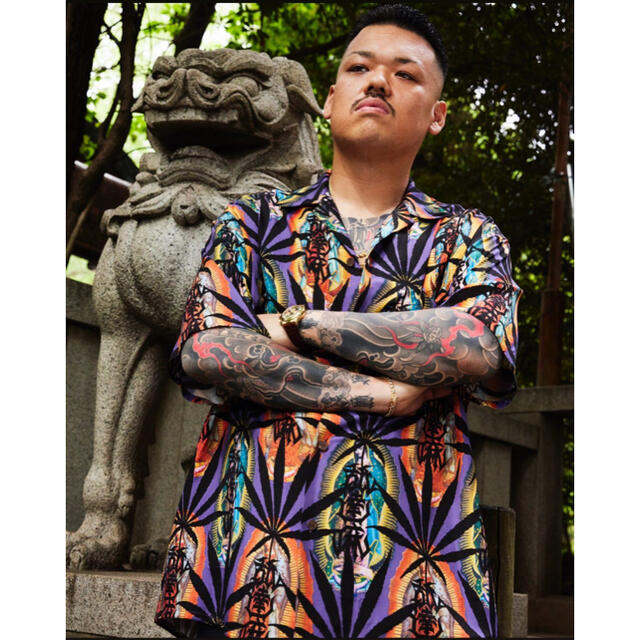 WACKO MARIA - 【L】wacko maria 舐達麻 HAWAIIAN SHIRTの通販 by ...