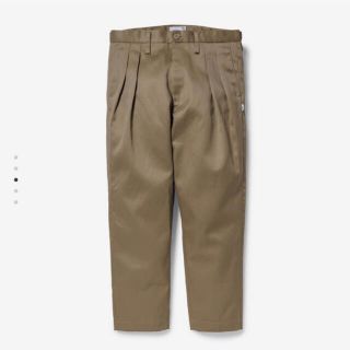 ダブルタップス(W)taps)のWTAPS TUCK 02 TROUSERS Mサイズ BEIGE(ワークパンツ/カーゴパンツ)