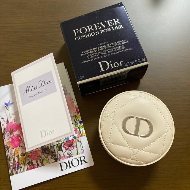 ベースメイク/化粧品Dior フォーエヴァークッションパウダー ラベンダー