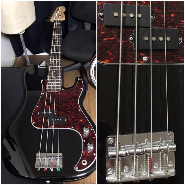 美品格安プレベ送料込ベースギターBASSプレシジョンベース音出OKカスタム初心者