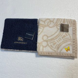 バーバリー(BURBERRY)の⭐️専用です⭐️新品⭐️セリーヌ　バーバリー　タオルハンカチ(ハンカチ/ポケットチーフ)