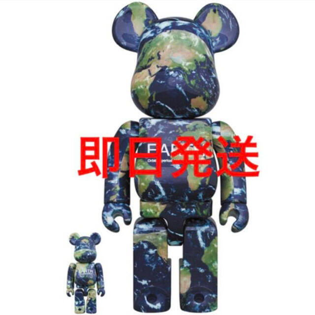 EARTH BE@RBRICK 100％ & 400％ 新品