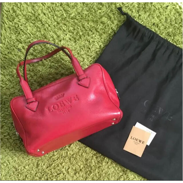美品!クリーニング済LOEWE ロエベ ヘリテージ ミニボストン