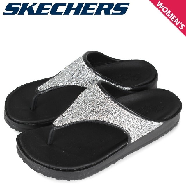 SKECHERS(スケッチャーズ)の値下げ♪40%OFF！超人気 スケッチャーズ トングサンダル#25 レディースの靴/シューズ(サンダル)の商品写真