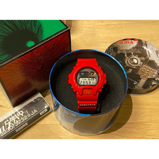 コラボ/G-SHOCK/アキラ/時計/DW-6900/限定/金田/箱付/未使用