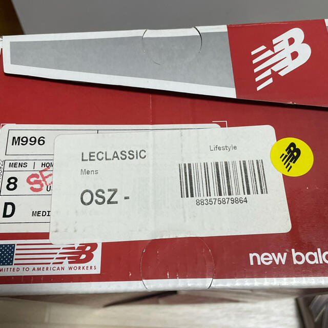 New Balance(ニューバランス)のNew Balance M996 made in USA メンズの靴/シューズ(スニーカー)の商品写真