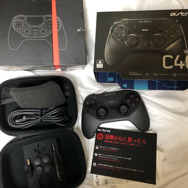 PlayStation4(プレイステーション4)のASTRO Gaming PS4 コントローラー C40 国内正規品 エンタメ/ホビーのゲームソフト/ゲーム機本体(家庭用ゲーム機本体)の商品写真