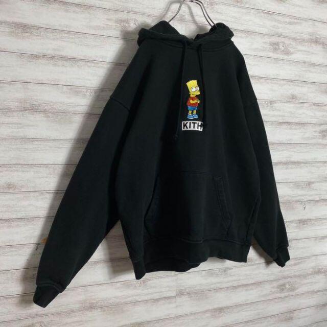 KITH キス シンプソンズ Box Logo Hoodie 黒 M  新古