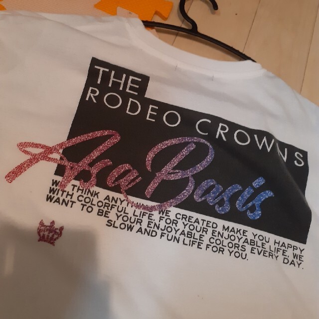 RODEO CROWNS WIDE BOWL(ロデオクラウンズワイドボウル)の専用🚪です!!値下げ㊥。美品❤︎"RODEO(完売品) レディースのトップス(Tシャツ(半袖/袖なし))の商品写真
