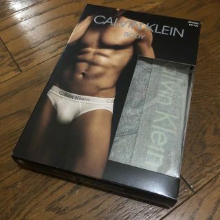 カルバンクライン(Calvin Klein)のカルバンクライン　CALVIN KLEIN HIP BRIEF グレー　Sサイズ(ボクサーパンツ)