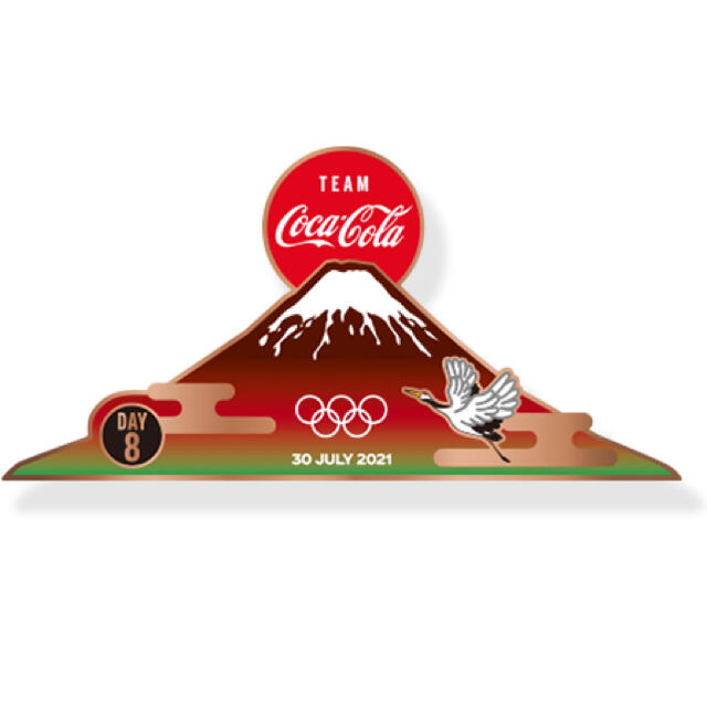 超人気の 激レア 東京2020 オリンピック コカ コーラ デイピン
