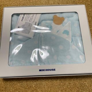 ミキハウス(mikihouse)のMIKIHOUSE  ミキハウス バス ポンチョ  タオル セット 新品 日本製(バスローブ)