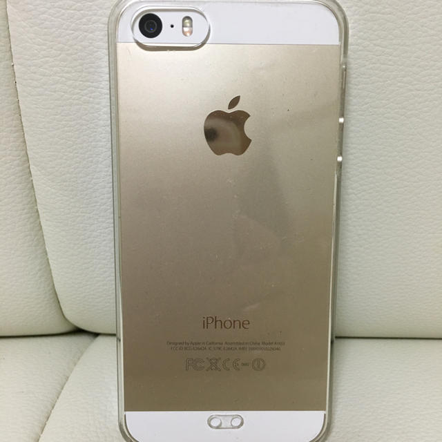 【美品】傷なし iPhone5s ゴールド 16GB ドコモ