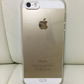 【美品】傷なし iPhone5s ゴールド 16GB ドコモ(スマートフォン本体)