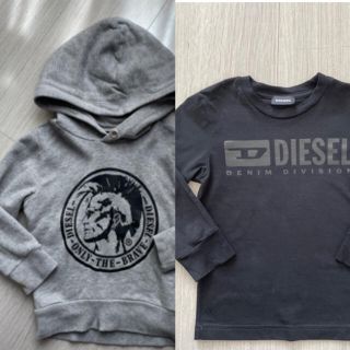 ディーゼル(DIESEL)の専用　　DIESEL パーカー&長袖ロンT ２点セット4T 100cm(ジャケット/上着)