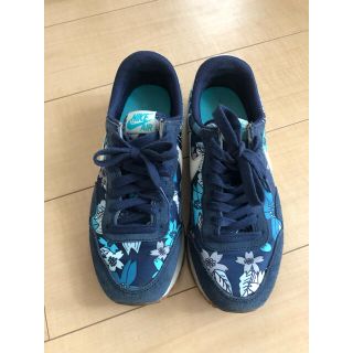 ナイキ(NIKE)のNIKE AIR 花柄シューズ スニーカー レディース 24.5(スニーカー)