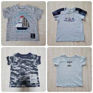 80cm 男の子 半袖Tシャツ♡4枚セット(Ｔシャツ)