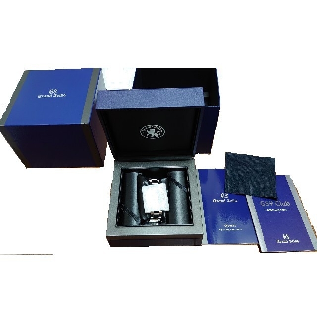 Grand Seiko(グランドセイコー)のグランドセイコー SBGX261 クォーツ 黒文字盤 37mm メンズの時計(腕時計(アナログ))の商品写真