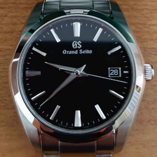 Grand Seiko(グランドセイコー)のグランドセイコー SBGX261 クォーツ 黒文字盤 37mm メンズの時計(腕時計(アナログ))の商品写真