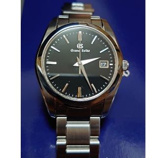 グランドセイコー(Grand Seiko)のグランドセイコー SBGX261 クォーツ 黒文字盤 37mm(腕時計(アナログ))