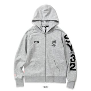 スウィートイヤーズ(SWEET YEARS)のSY32 bysweetyears SHIELD LOGO ZIP HOODIE(パーカー)