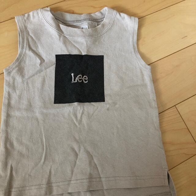 Lee(リー)のLeeタンクトップ　kids キッズ/ベビー/マタニティのキッズ服女の子用(90cm~)(Tシャツ/カットソー)の商品写真