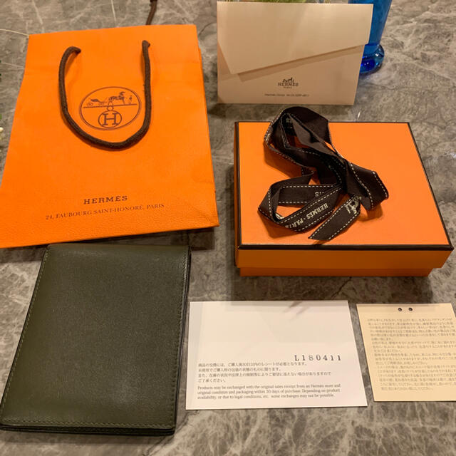 Hermes(エルメス)の正規店購入 美品 エルメス シチズン ツイル コンパクト べアン　財布  レディースのファッション小物(財布)の商品写真