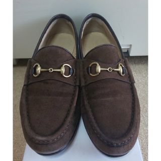 グッチ(Gucci)の☆GUCCI//グッチ☆スエードローファー☆(ローファー/革靴)