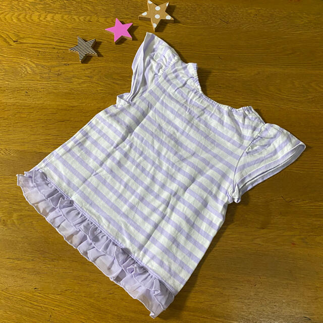 mezzo piano(メゾピアノ)のメゾピアノ　トップス　100cm キッズ/ベビー/マタニティのキッズ服女の子用(90cm~)(Tシャツ/カットソー)の商品写真