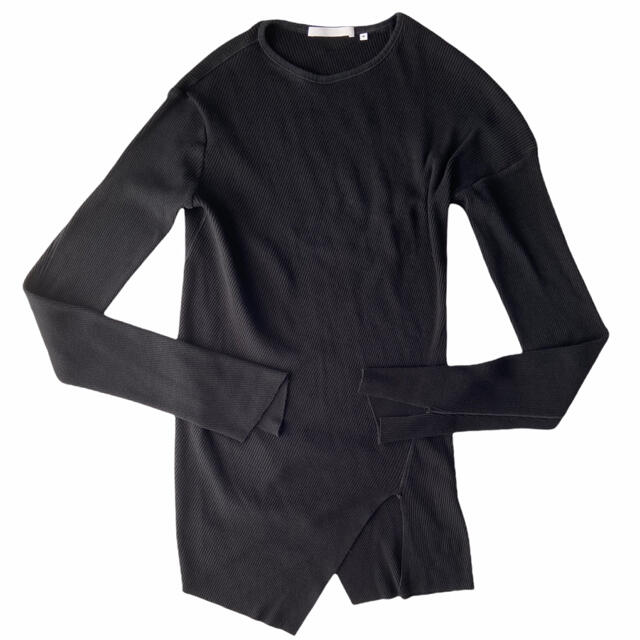HELMUT LANG - HELMUT LANG ヘルムート・ラング 変形リブ HELMUT LANG - HELMUT LANG ヘルムート・ラング 変形リブ