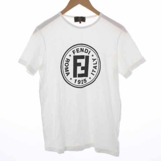 フェンディ 90s ヴィンテージ ズッカ Tシャツ カットソー コットン M 白