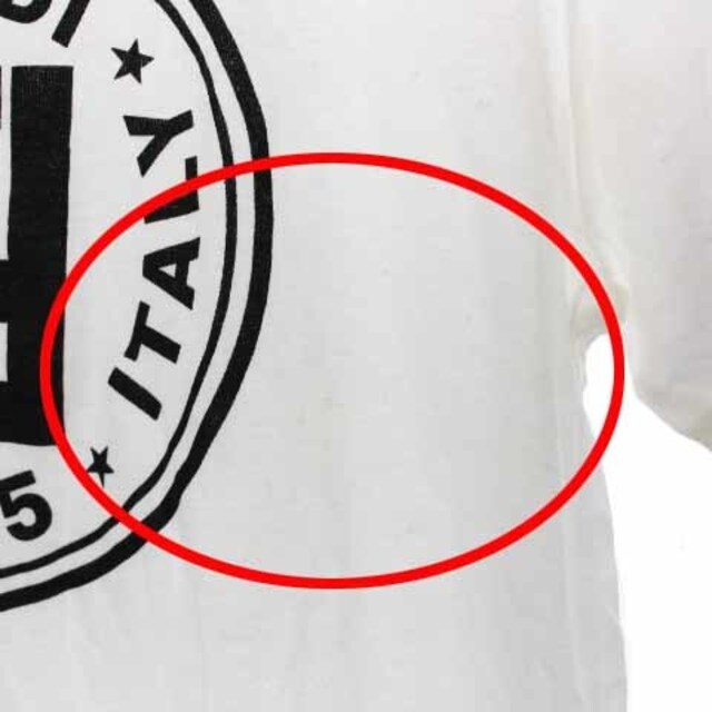 FENDI(フェンディ)のフェンディ 90s ヴィンテージ ズッカ Tシャツ カットソー コットン M 白 レディースのトップス(Tシャツ(半袖/袖なし))の商品写真