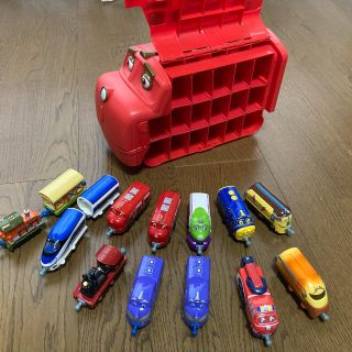 タカラトミー(Takara Tomy)ののん様専用　チャギントン セット ケース プラレール　トミカ(鉄道)